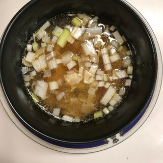 ねぎたっぷりたまごスープ